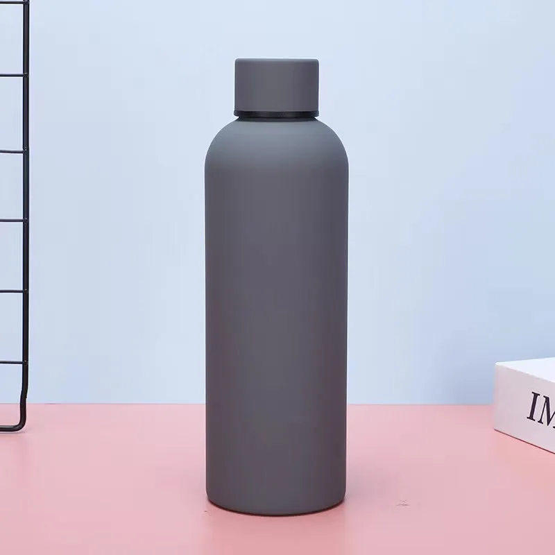 1pc Premium Thermal Insulated Bottle - Double-Walled Stainless Steel Cup, Keeps Drinks Hot/Cold for Hours, Sweat-Free, Durable, BPA-Free, 16.9oz/500ml Capacity, Perfect for Outdoor and Daily Use