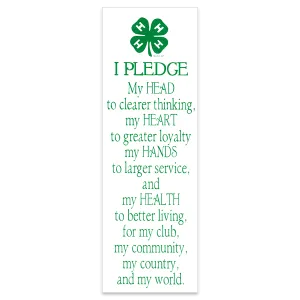 4-H Bookmark