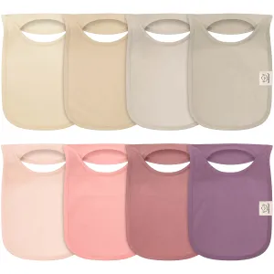 8-Pack Hallo Drool Bibs (Dahlia)