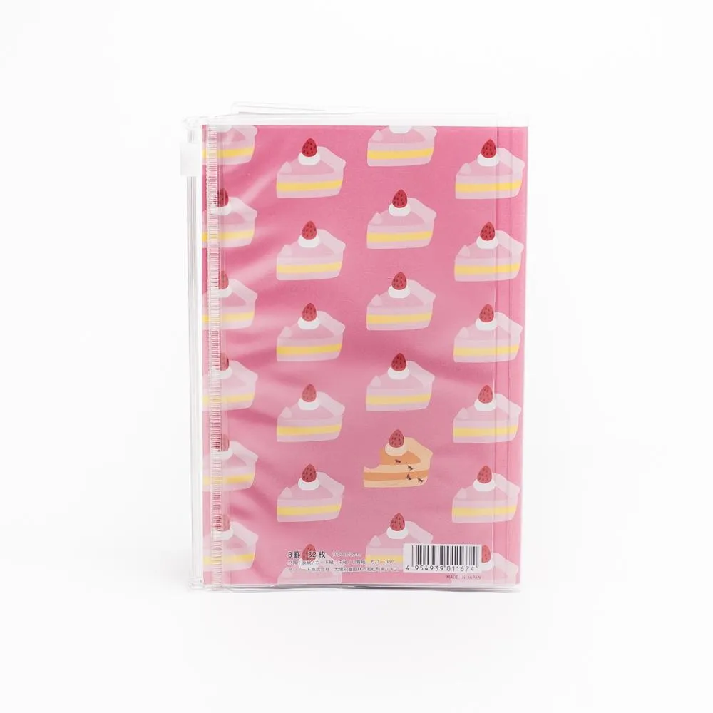 A6 Notebook with Zippered Back