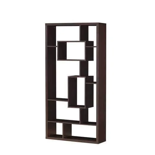 Acme Mileta Bookcase, Cappuccino