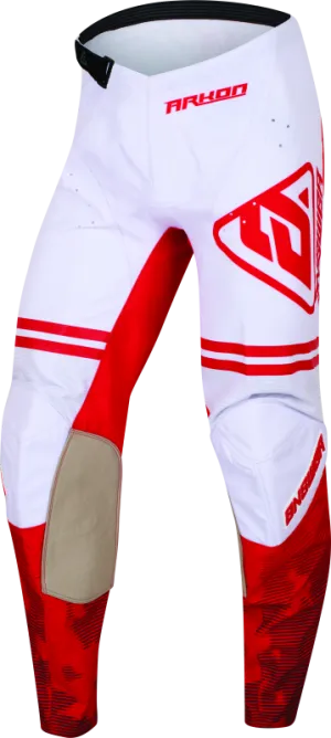 Answer 23 Arkon Trials Pant Red/White Youth Size - 22