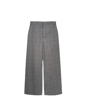 Becca Wide Leg Trouser- Estate Plaid - BAACALxBECCA