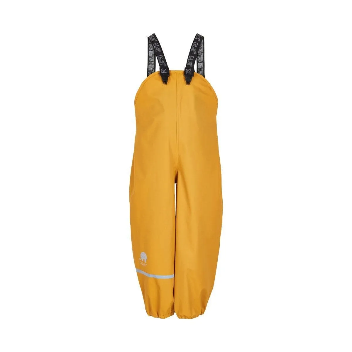 Bibbed Rain Pants: Goldenrod