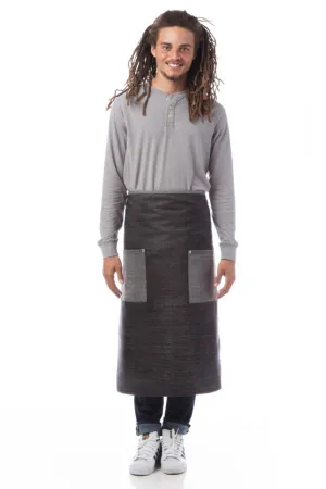 Black & Grey American Denim Basics Full Bistro Apron