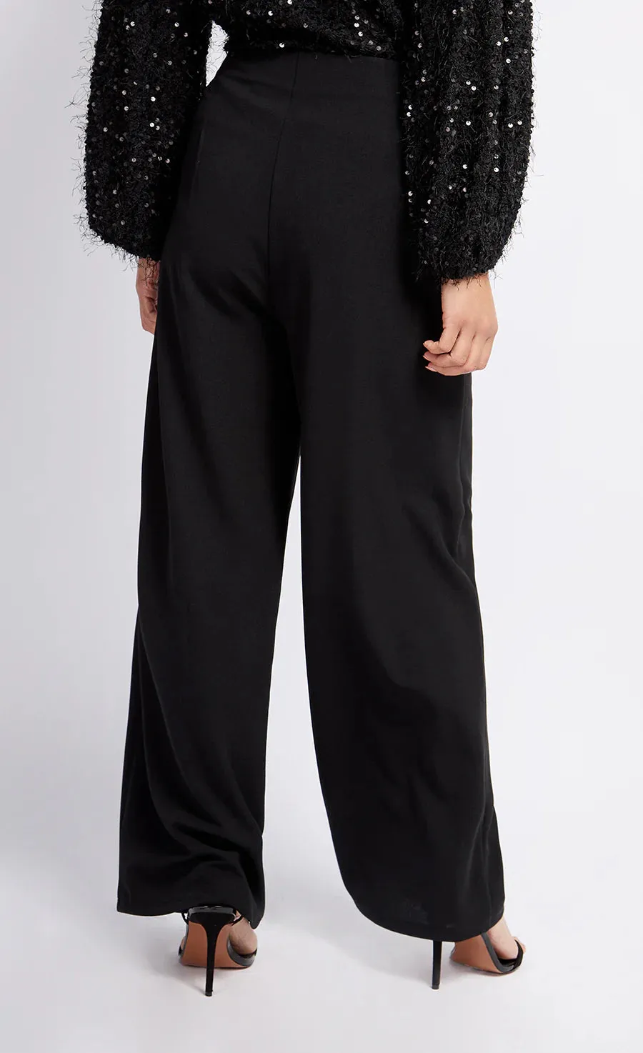 Black Tie Waist Trousers