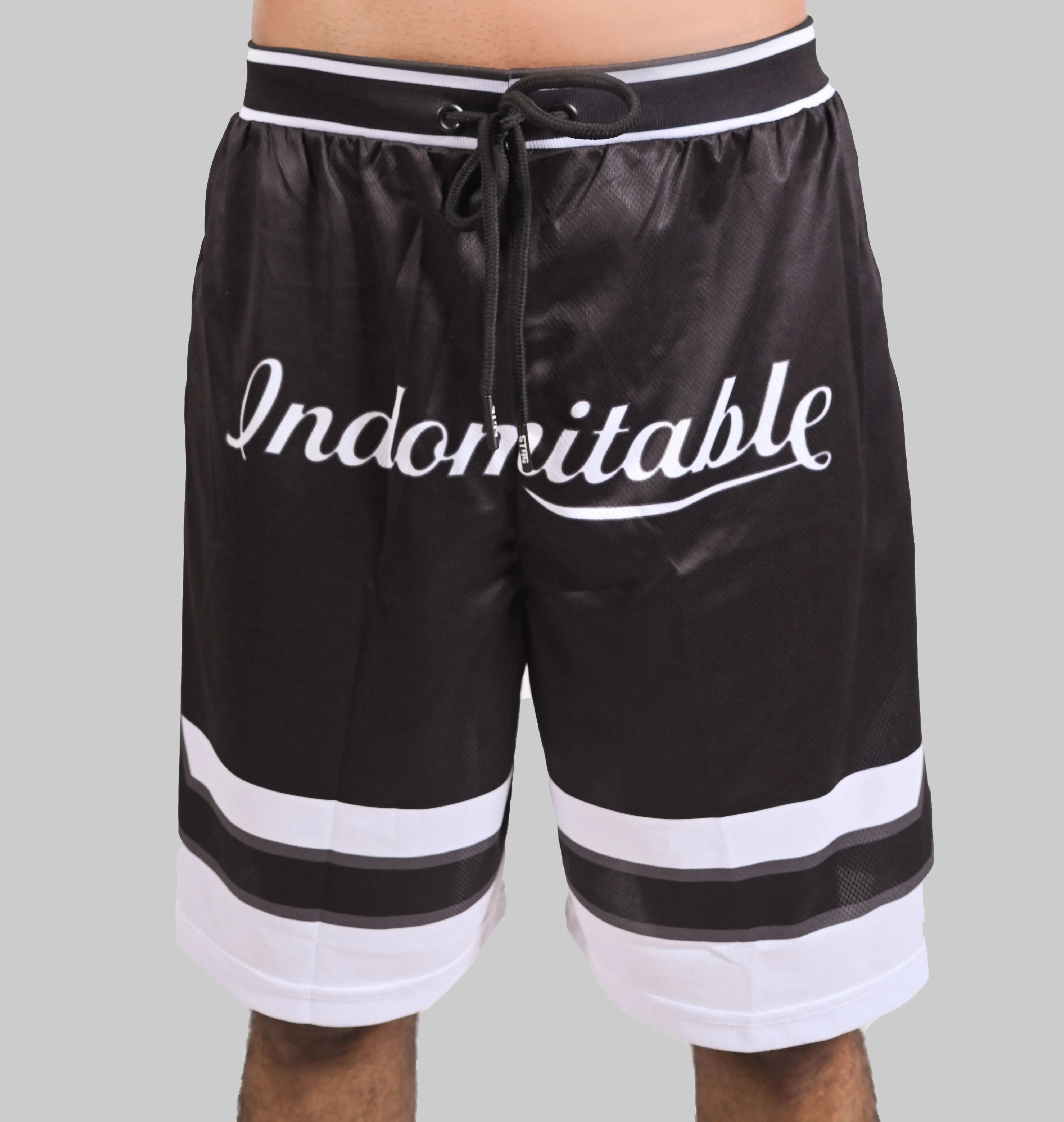 BreezyBall Dri-Fit Shorts (BLACK & WHITE)