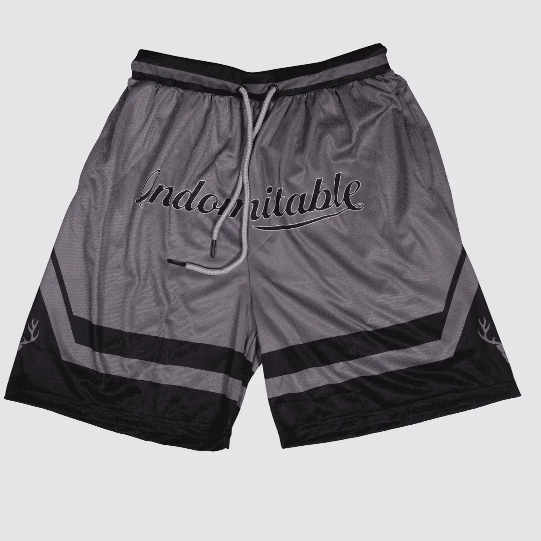 BreezyBall Dri-Fit Shorts (GRAY & BLACK)