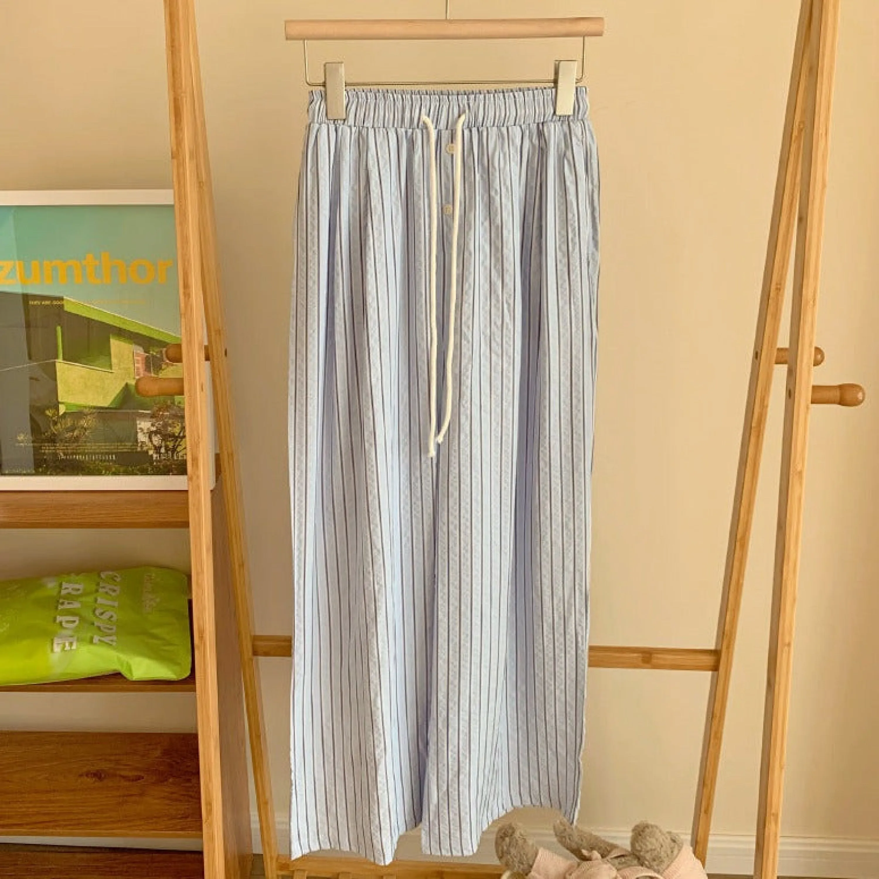 Candy Stripe Long Pajama Pants