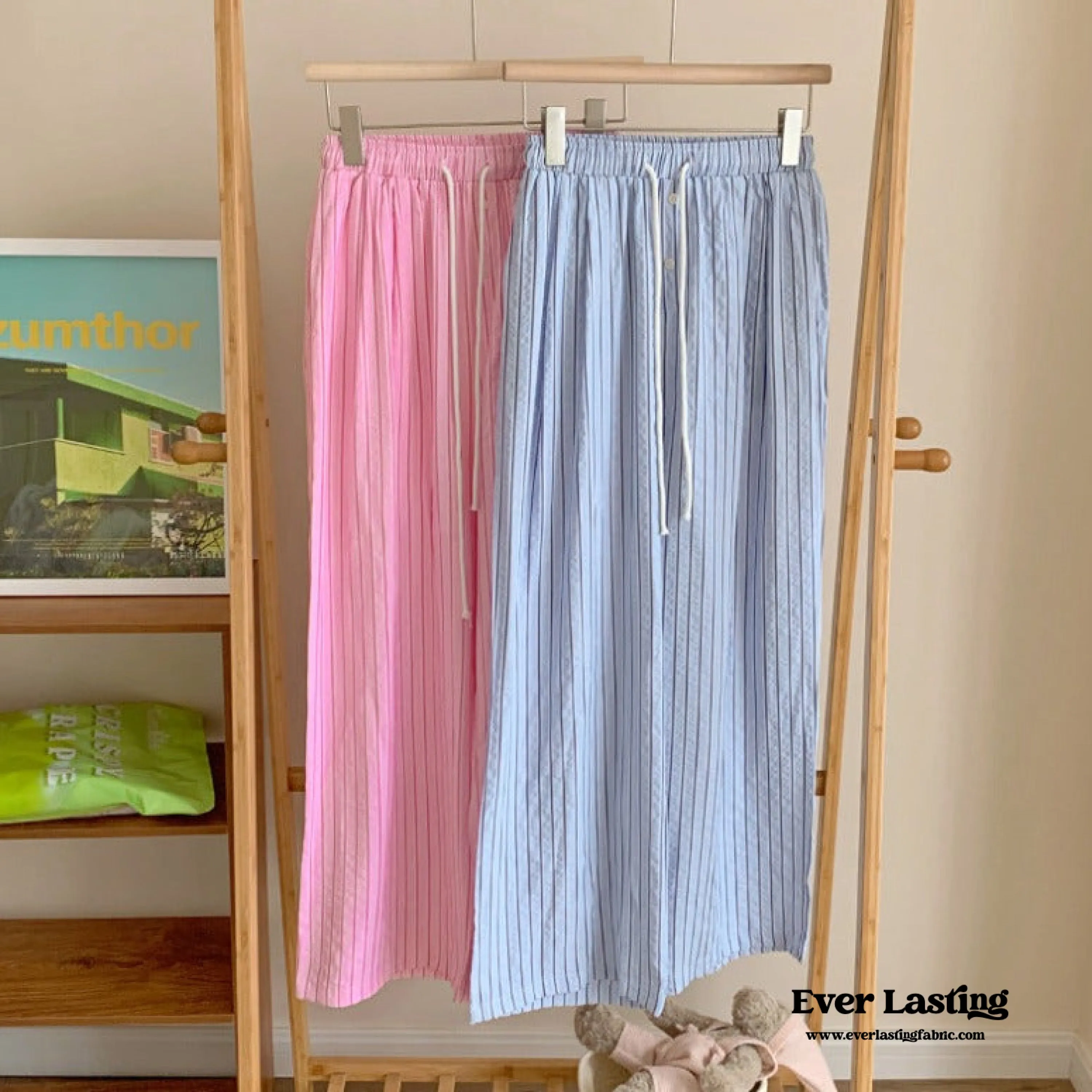 Candy Stripe Long Pajama Pants