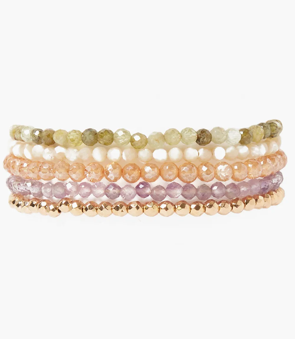 Chan Luu Stacked Gemstone Bracelet