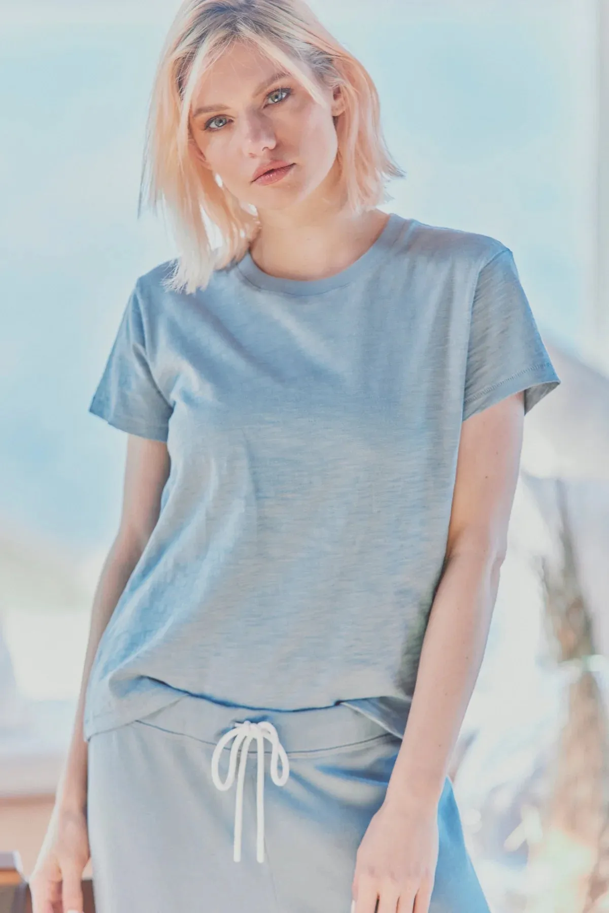 Chloe Slub Tee