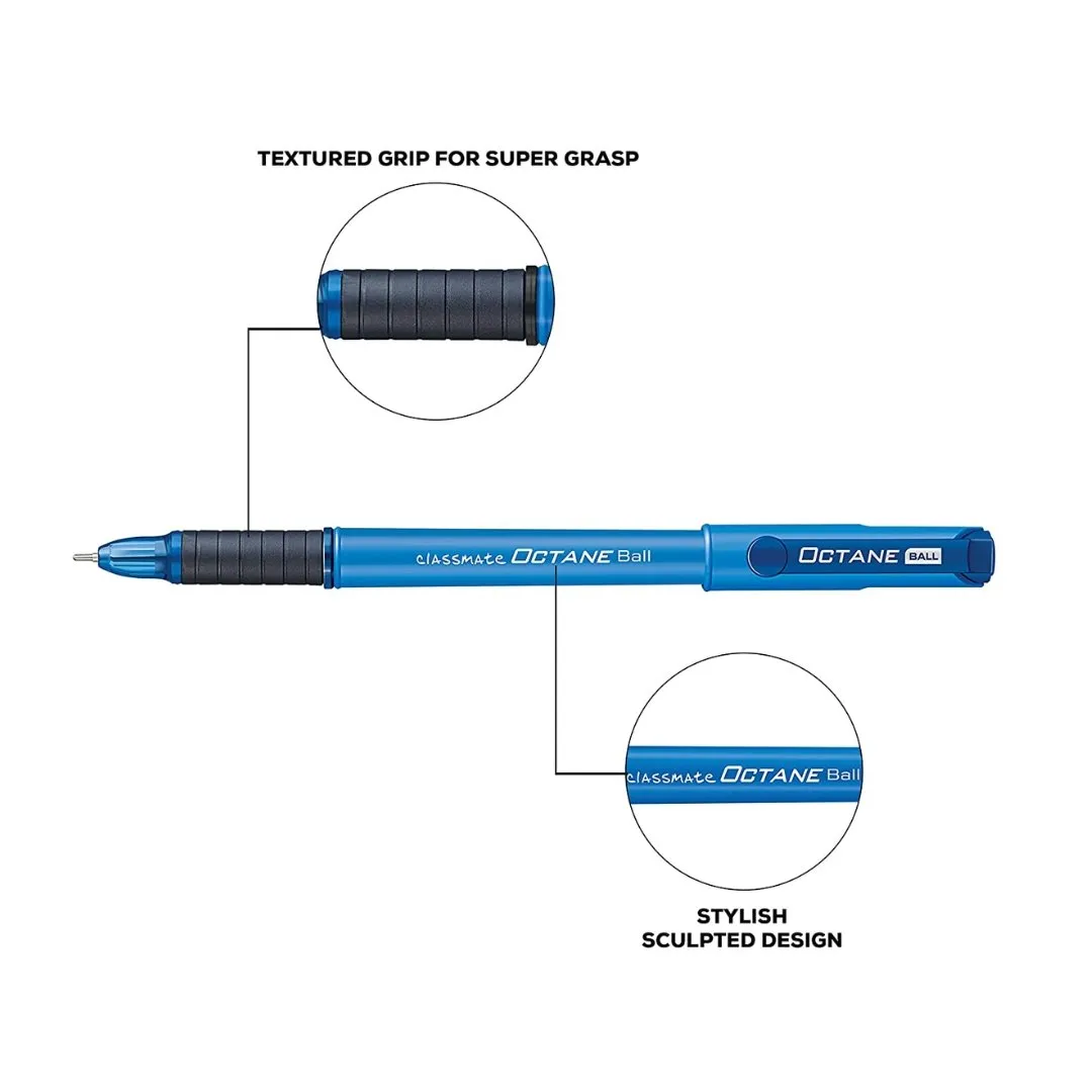 Classmate Octane Ball Pen Pack Of 10