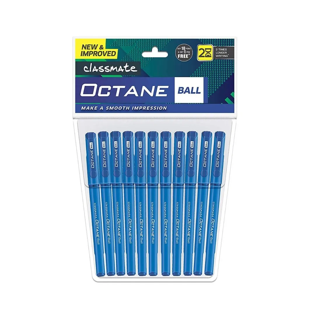 Classmate Octane Ball Pen Pack Of 10