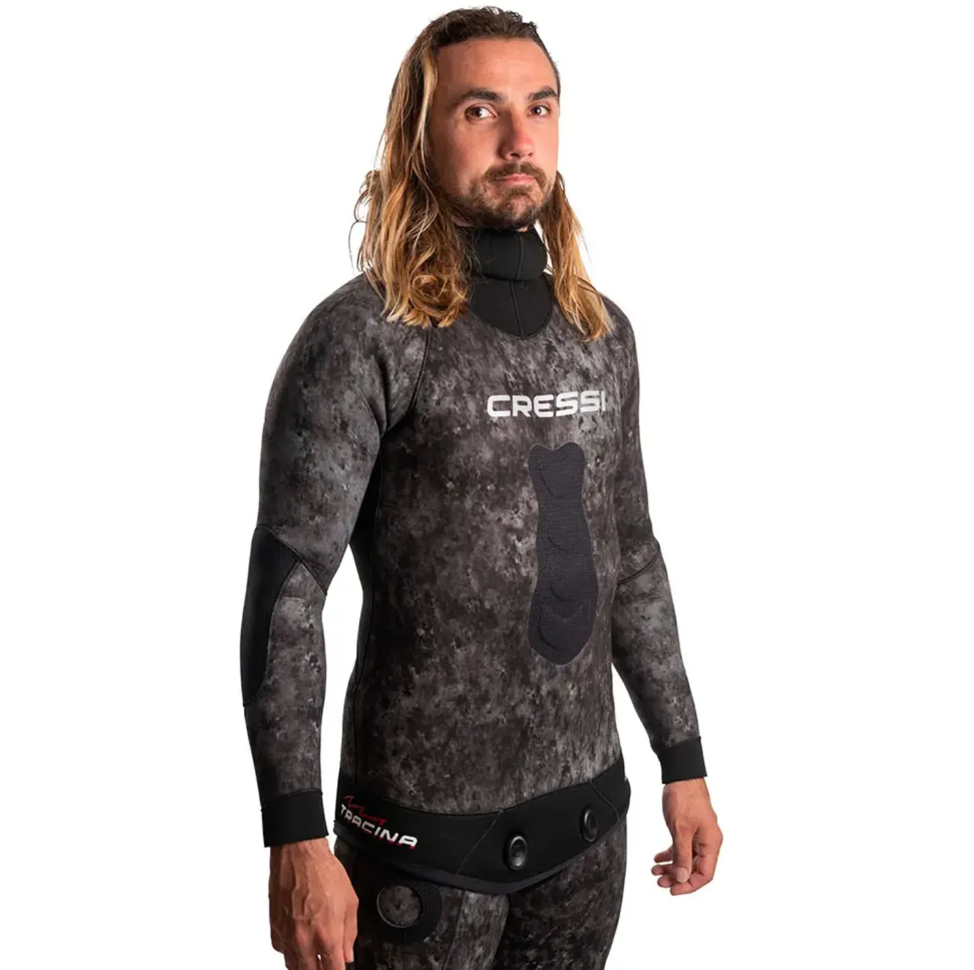 Cressi Tracina Open Cell Camo Wetsuit 3.5mm 2PC - Men