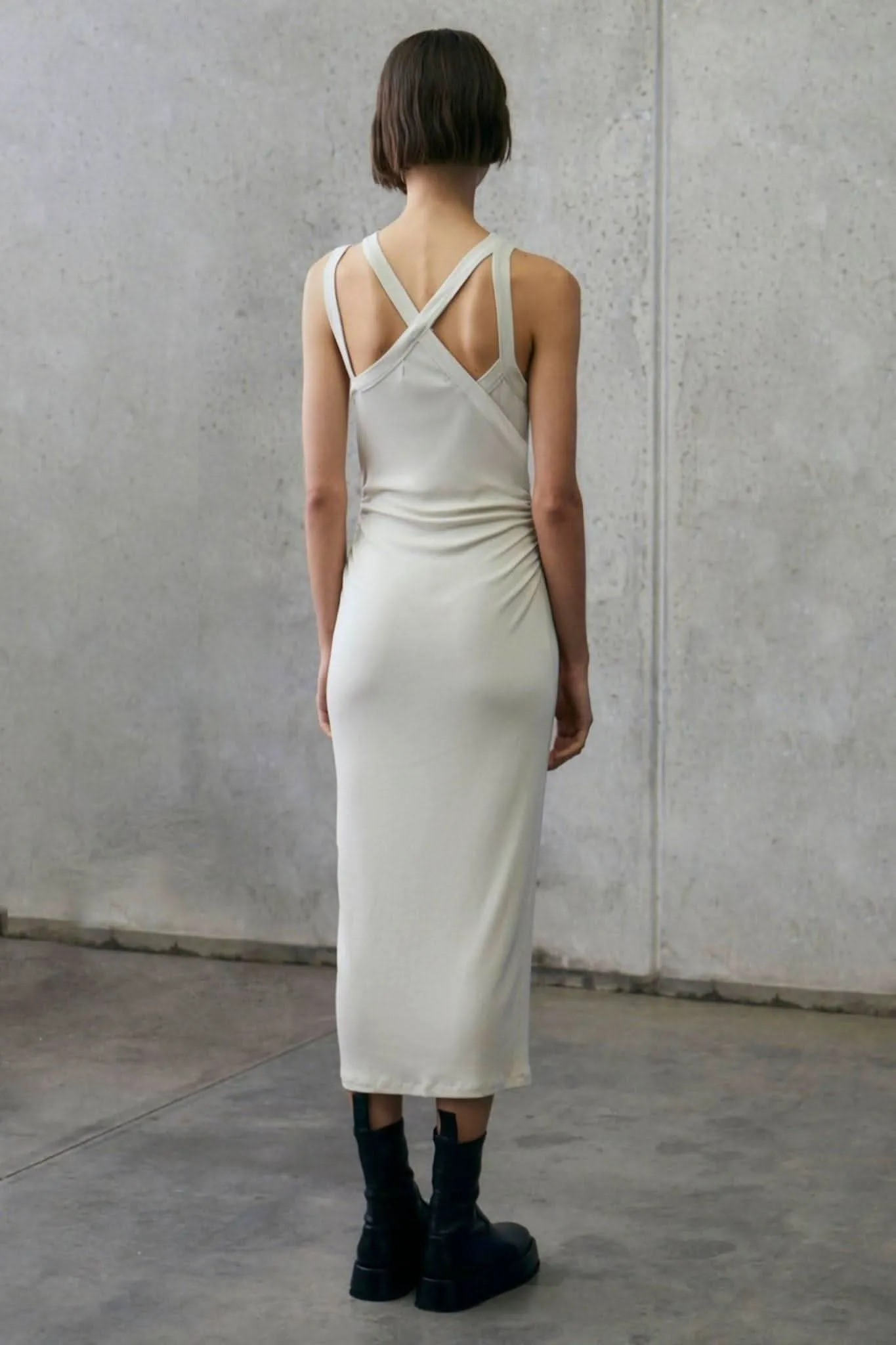 Cruz Rib Midi Dress