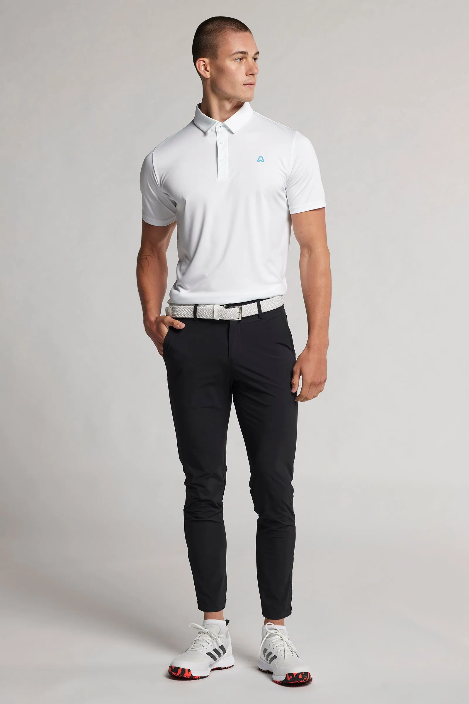 Essentials Regular Fit Core Polo - Chalk White