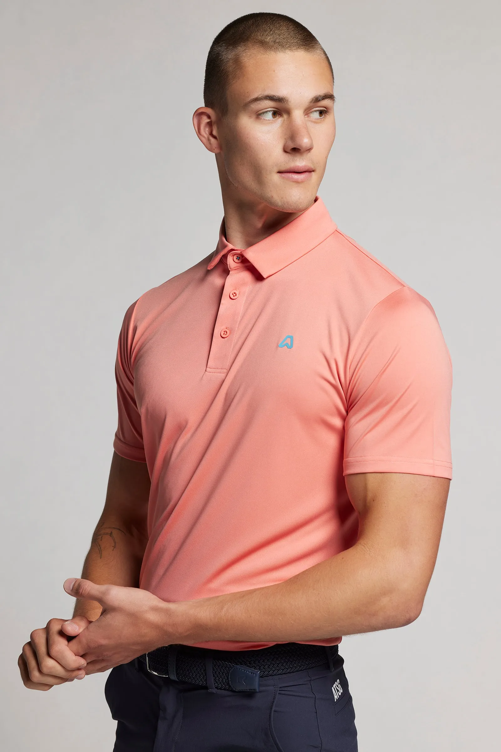 Essentials Regular Fit Core Polo - Coral