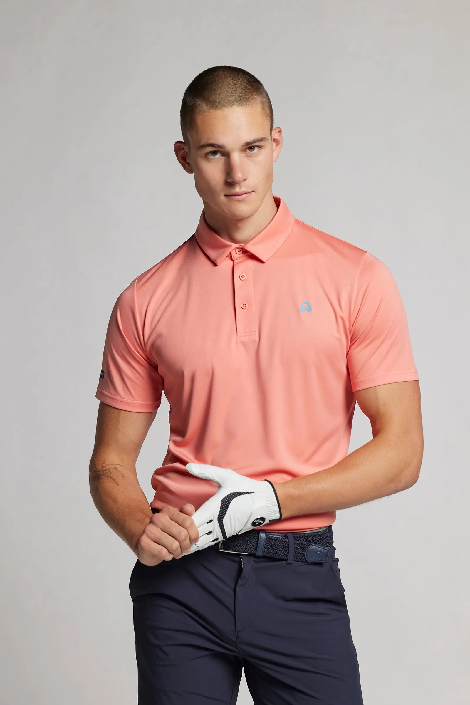 Essentials Regular Fit Core Polo - Coral