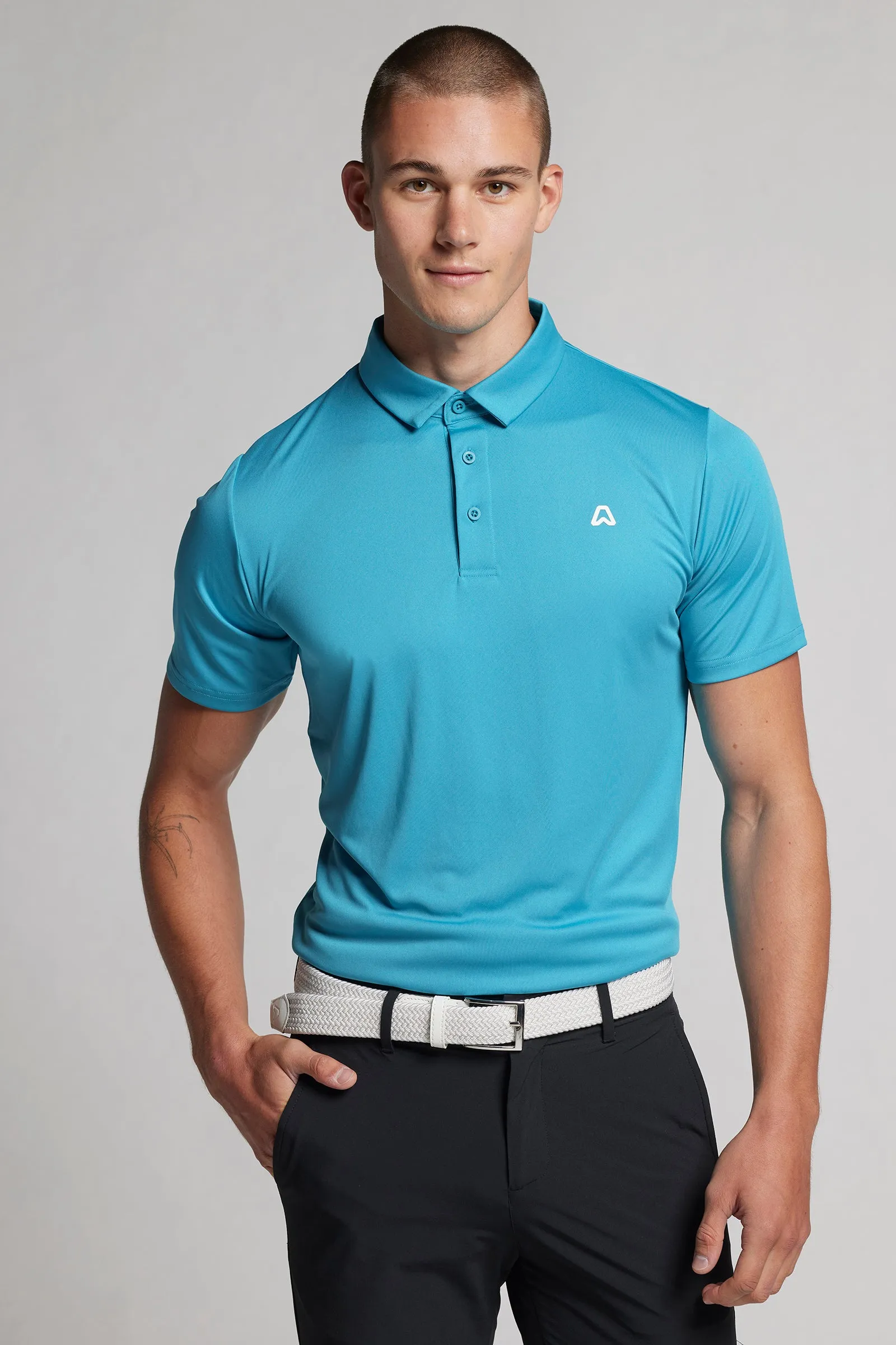 Essentials Regular Fit Core Polo - Ocean Blue