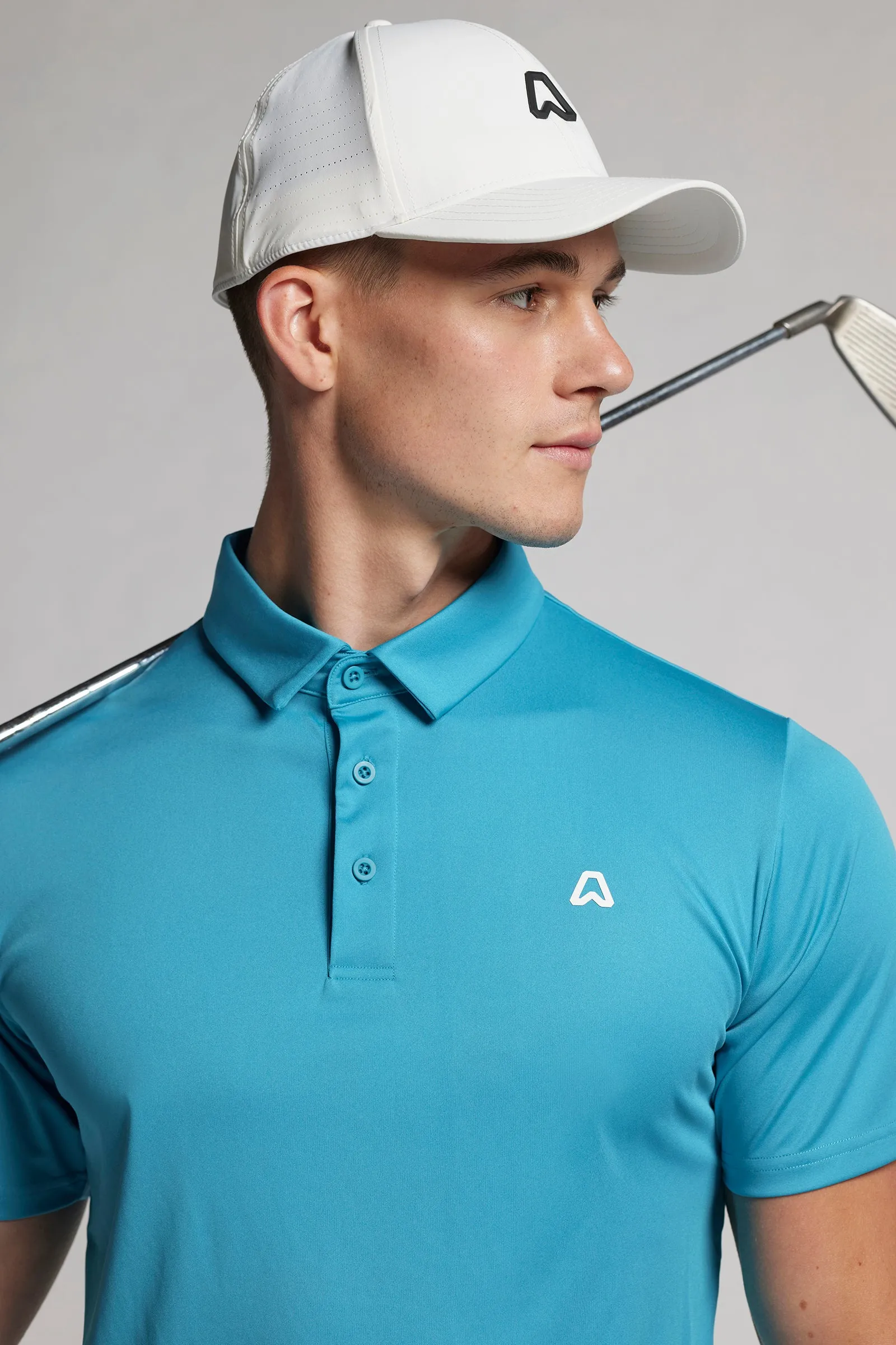 Essentials Regular Fit Core Polo - Ocean Blue