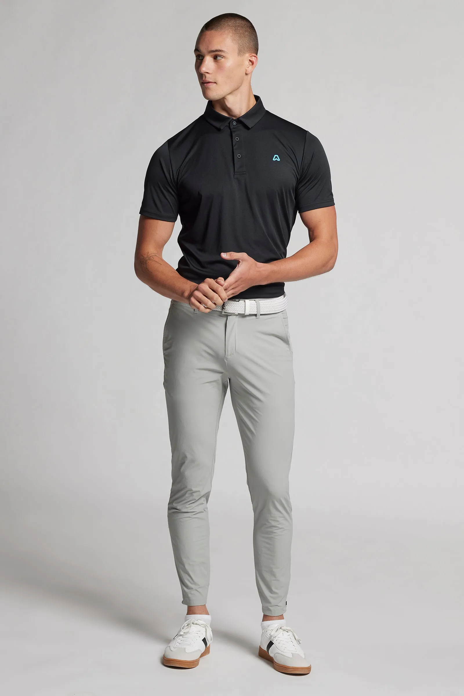 Essentials Regular Fit Core Polo - Putter Black