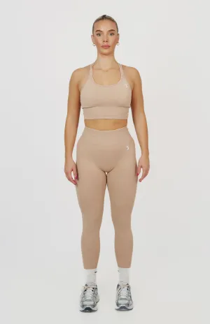 Form Seamless Scrunch Leggings & Sports Bra Set - Dusty Pink