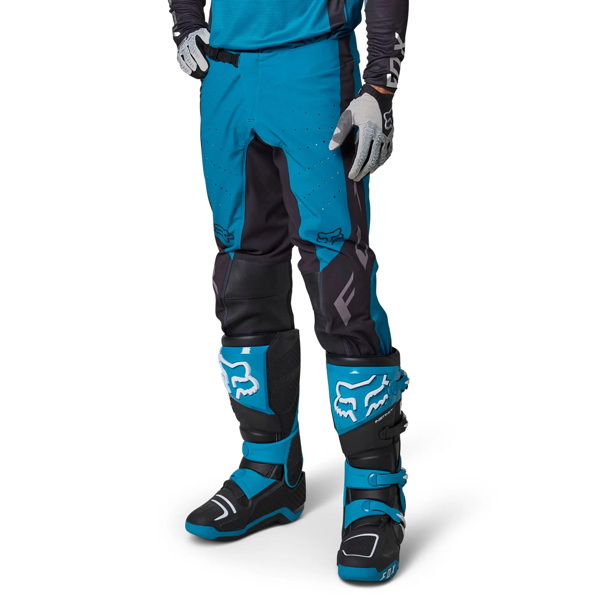 Fox Racing  Mens Maui Blue Flexair Ryaktr Motocross Pants Offroad MotoX Slim