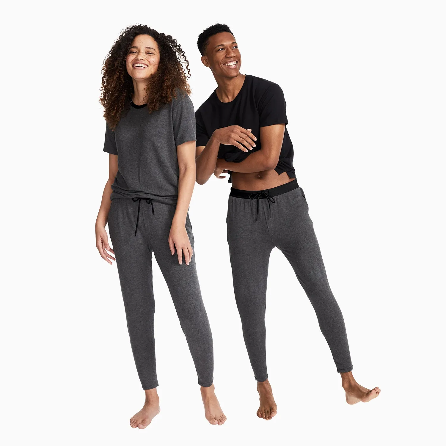 Gray/Black Long Jambys