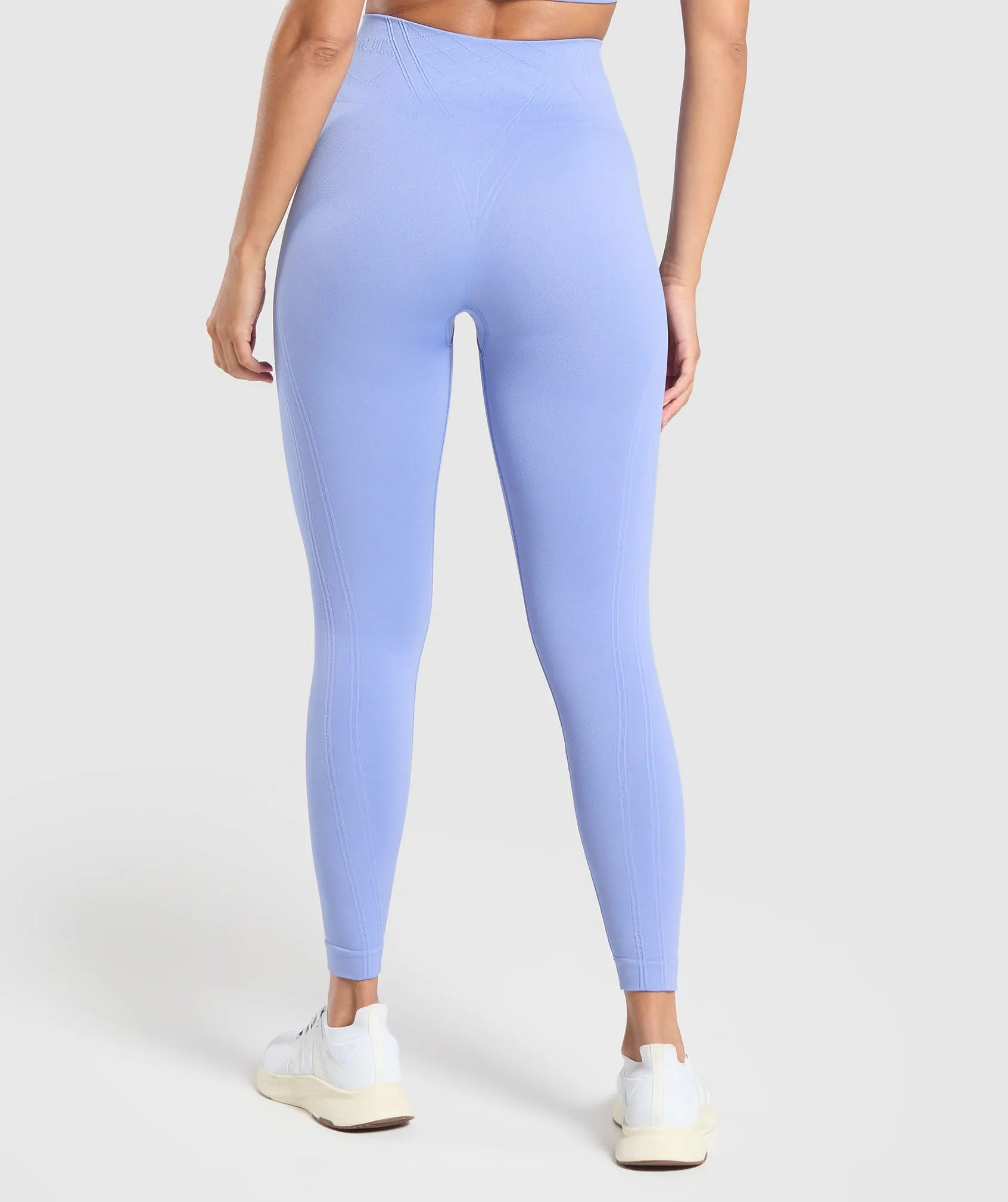 Gymshark Corset Seamless Leggings - Lift Blue