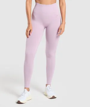 Gymshark Corset Seamless Leggings - Warm Lilac