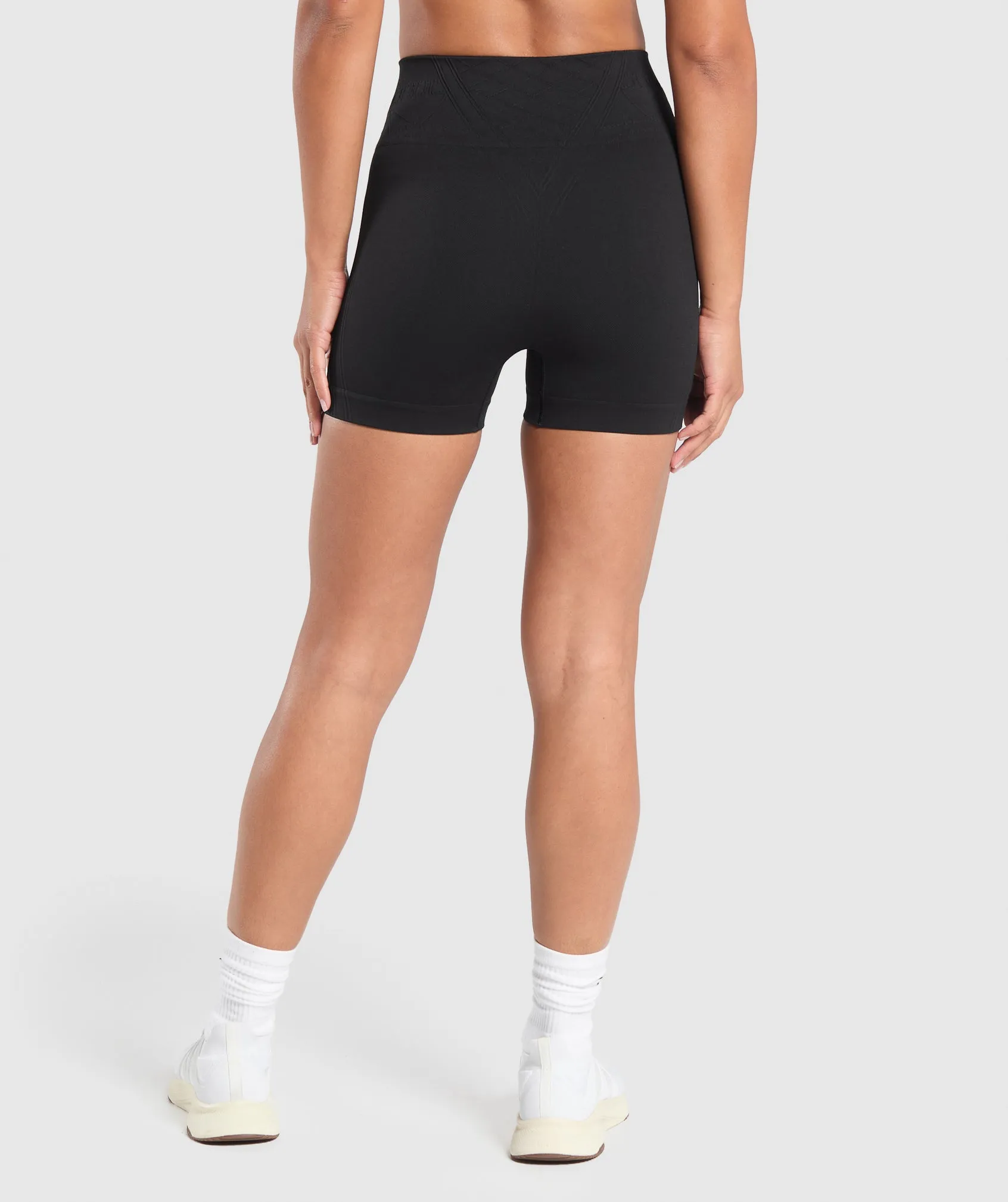 Gymshark Corset Seamless Shorts - Black