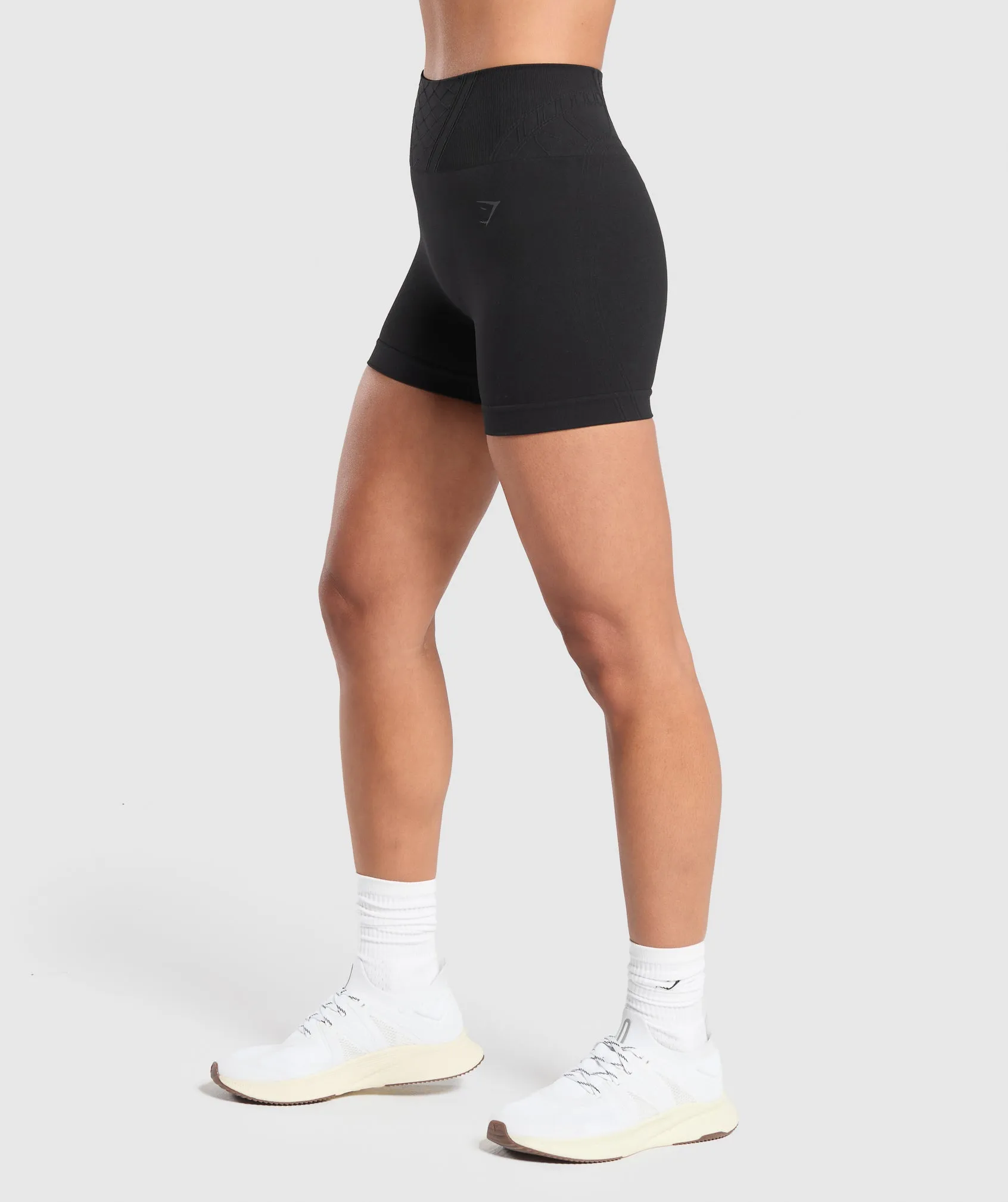 Gymshark Corset Seamless Shorts - Black