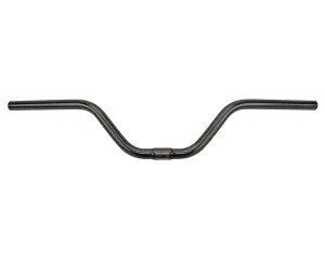 Hi-rise MTB Hybrid  Handlebar 27.5 x 25.4mm Black - Live4Bikes