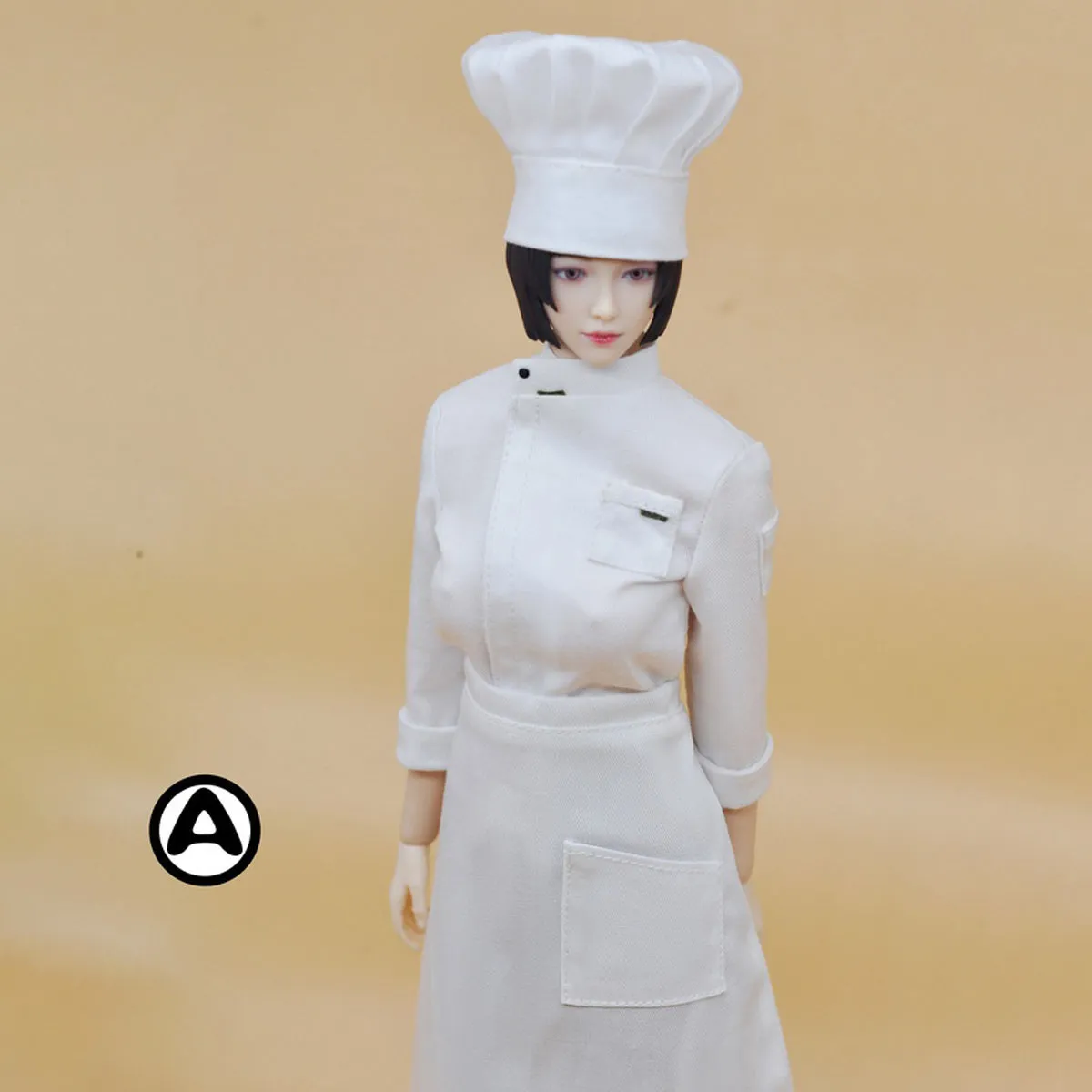 HiPlay CUKE TOYS Female Chef Outfit Set White Color