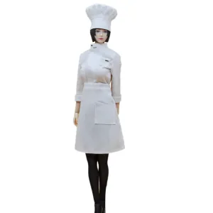 HiPlay CUKE TOYS Female Chef Outfit Set White Color