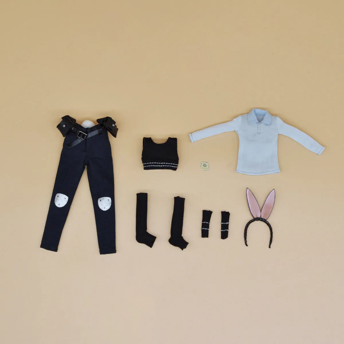 HiPlay CUKE TOYS, The Policewoman Doll Clothes Set, For 6 Inches Figure