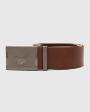 Leather Tan Solid Belt - Thyrion