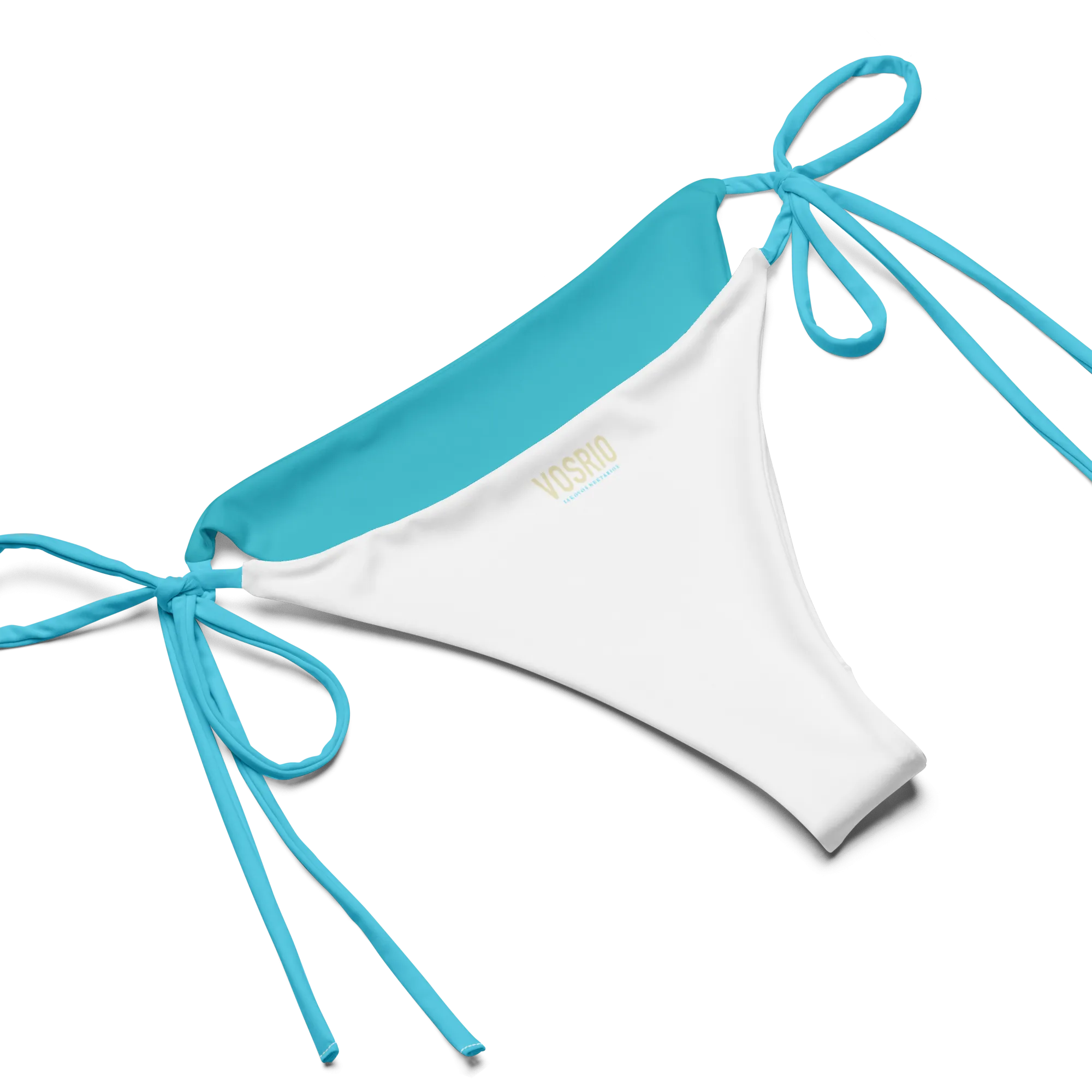 Lefkada Empty Beach recycled string bikini