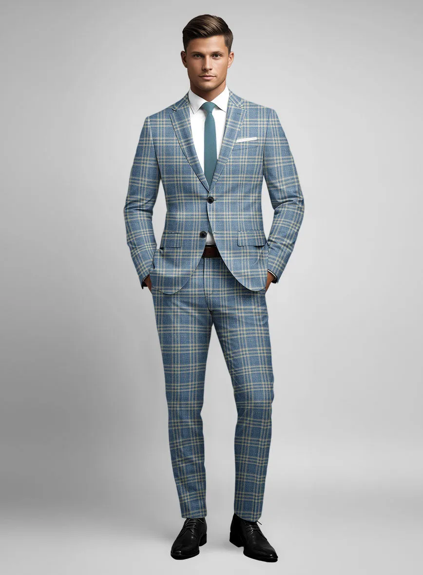 Loro Piana Gustavo Wool Silk Linen Suit