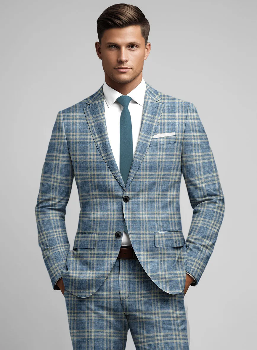 Loro Piana Gustavo Wool Silk Linen Suit