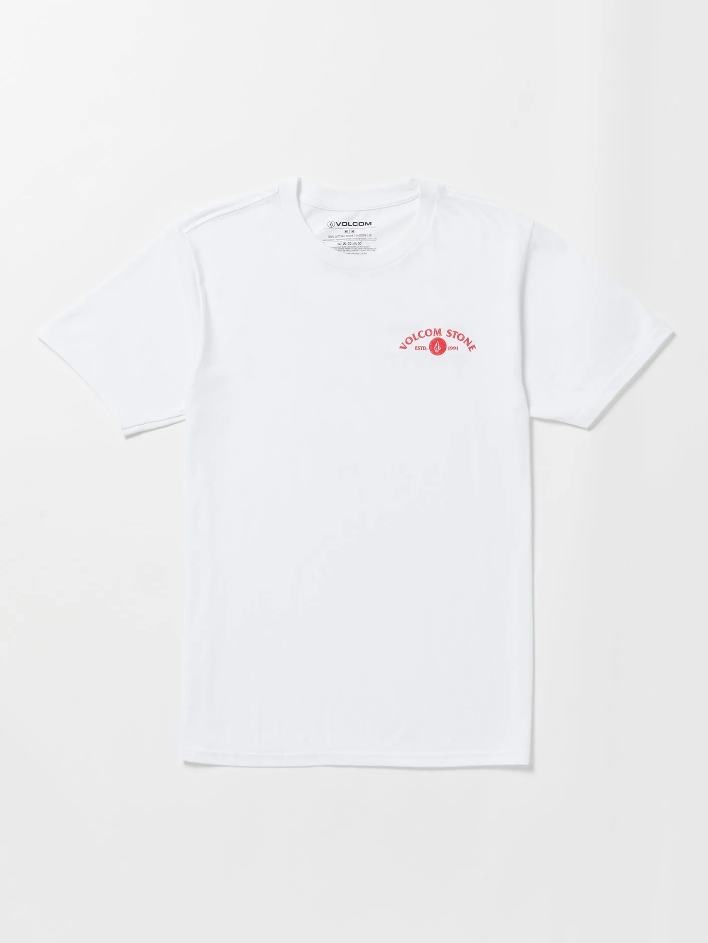 Marcher Short Sleeve Tee - White