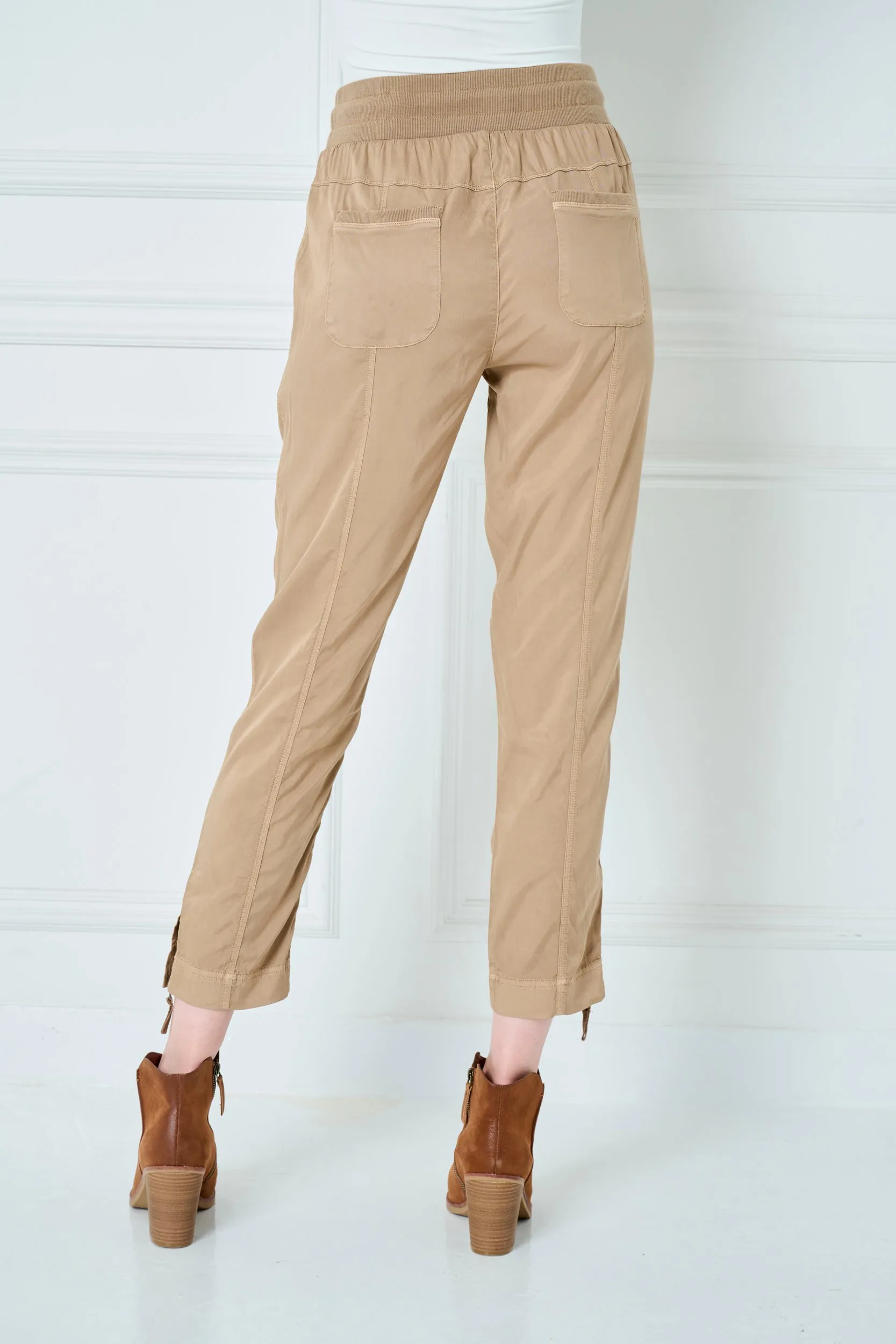 Melody Stretch Cupro Relaxed Fit Jogger