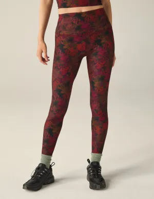 Midnight Floral SoftMark High Waisted Midi Legging