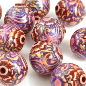 Mirage-19x17mm Shangri La-Color Changing-Quantity 1 Bead