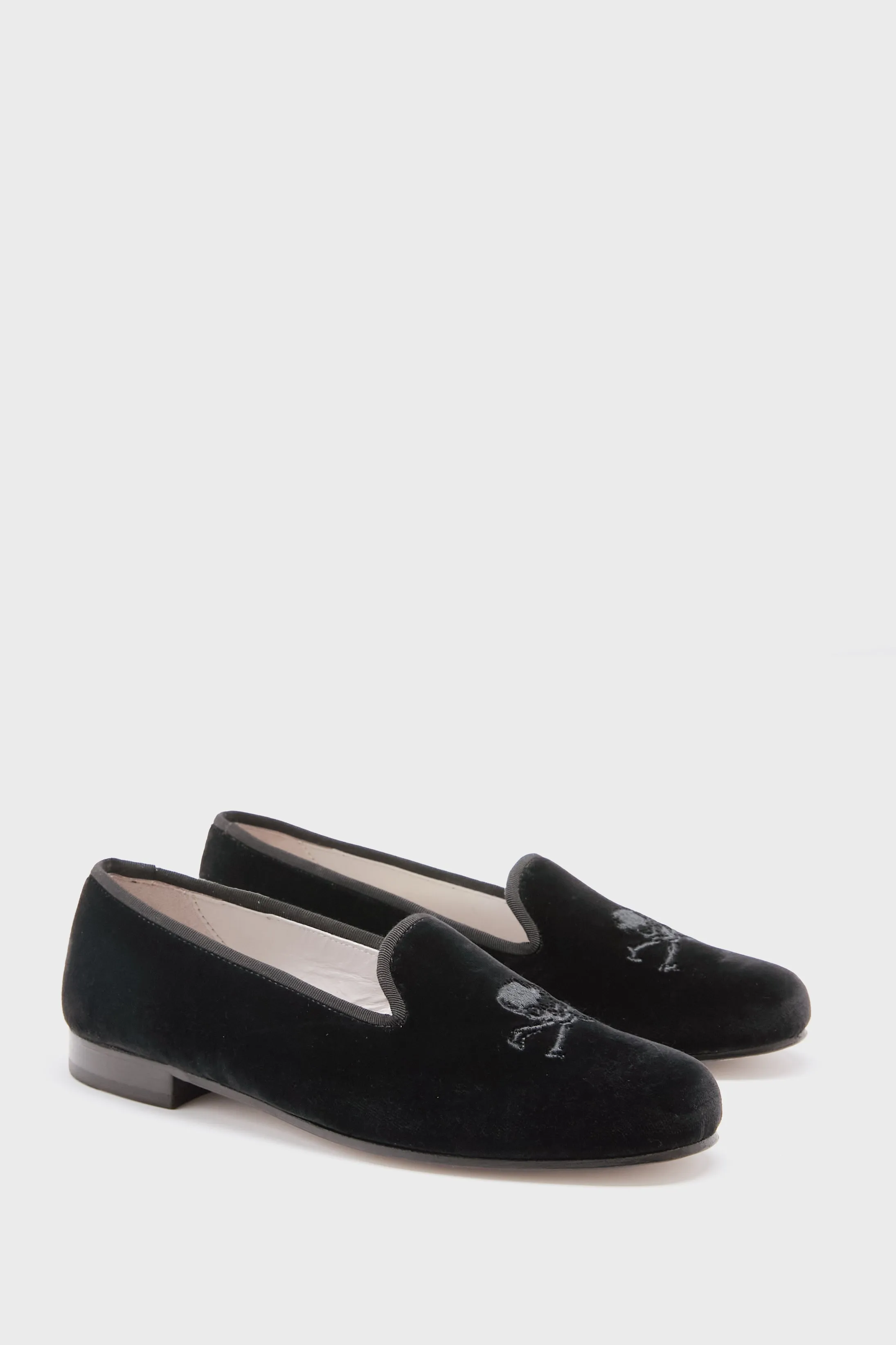 Noir Bones Loafers