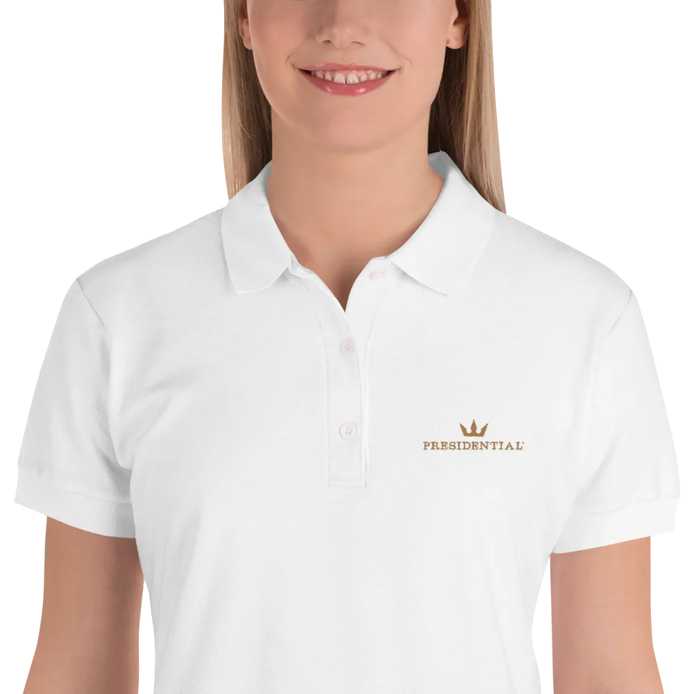 Presidential Crown Gildan 82800L Embroidered Women's Premium Polo Shirt