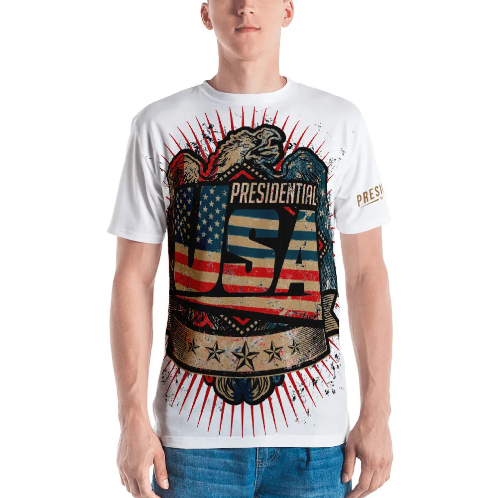 Presidential Eagle All Over Men's T-shirt