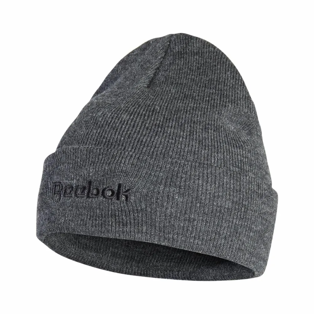 Reebok Apparel Men Reversible Knit Beanie GREY