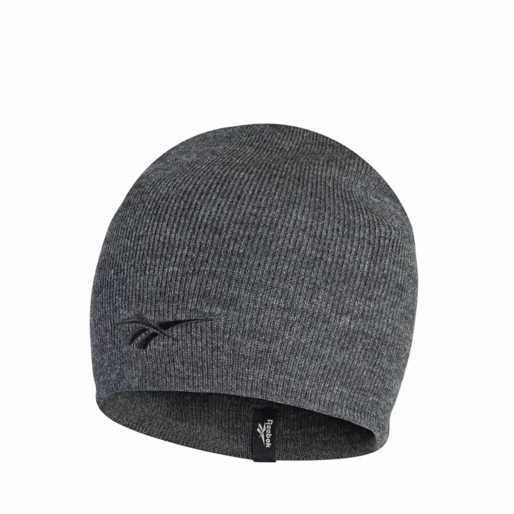 Reebok Apparel Men Reversible Knit Beanie GREY